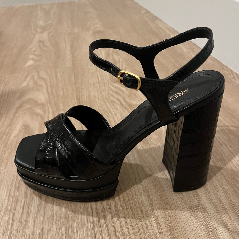 Arezzo disco heels - brand new with box